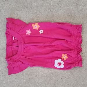 Gymboree Girls Flower Shirt Size 5